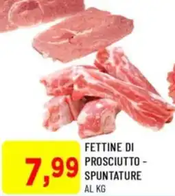 DPiù Fettine di prosciutto spuntature offerta
