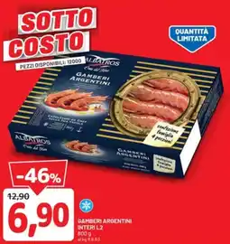 DPiù Gamberi argentini interi L2 offerta