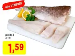 DPiù Baccalà l'etto offerta