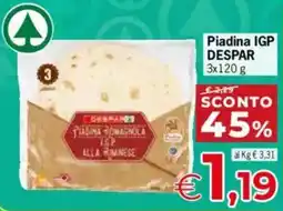 Despar Piadina IGP DESPAR offerta
