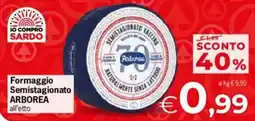 Despar Formaggio Semistagionato ARBOREA offerta