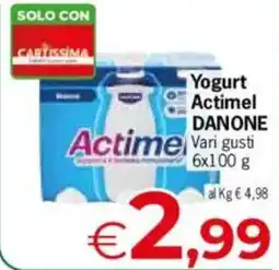 Despar Yogurt Actimel DANONE offerta