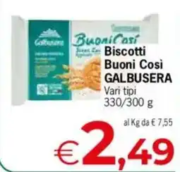 Despar Biscotti Buoni Così GALBUSERA offerta