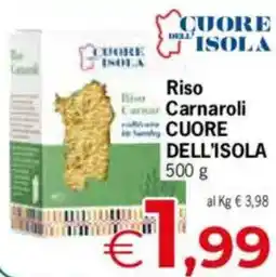 Despar Riso Car Carnaroli CUORE DELL'ISOLA offerta