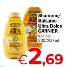 Despar Shampoo/ Balsamo Ultra Dolce GARNIER offerta