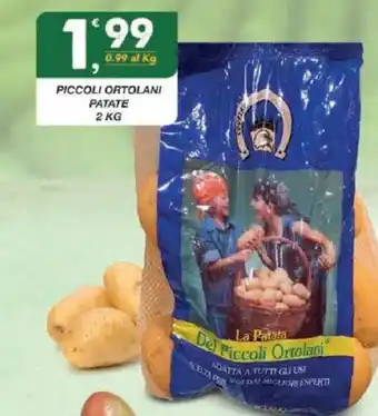 Piccoli ortolani patate