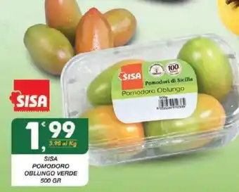 Sisa pomodoro oblungo verde