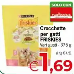 Despar Crocchette per gatti FRISKIES offerta