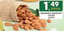 Sisa Mandorle sgusciate crude offerta