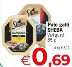 Despar Patè gatti SHEBA offerta