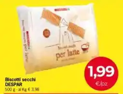 Despar Biscotti secchi DESPAR offerta