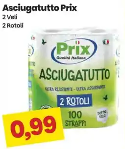 Prix Quality Asciugatutto Prix 2 Veli 2 Rotoli offerta