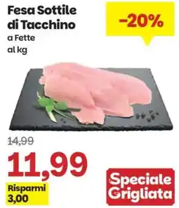 Prix Quality Fesa Sottile di Tacchino a Fette offerta