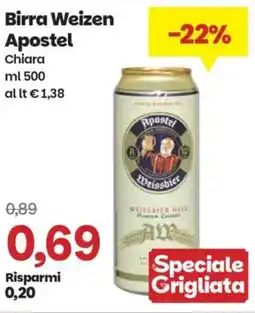 Prix Quality Birra Weizen Apostel offerta