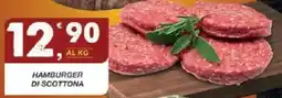 Sisa Hamburger di scottona offerta