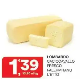 Sisa Lombardo caciocavallo fresco palermitano offerta
