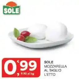 Sisa Sole mozzarella al taglio offerta