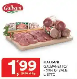 Sisa Galbani galbanetto/ di sale offerta
