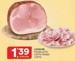 Sisa Leoncini prosciutto cotto praga offerta