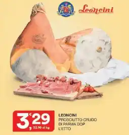 Sisa Leoncini prosciutto crudo di parma dop offerta