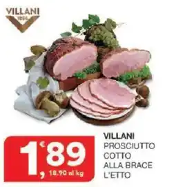 Sisa Villani prosciutto cotto alla brace offerta