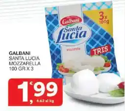Sisa Galbani santa lucia mozzarella offerta