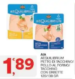 Sisa Aia aequilibrium petto di tacchino/ pollo al forno/ tacchino con erbette offerta