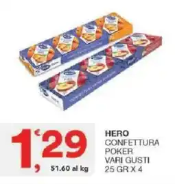 Sisa Hero confettura poker offerta
