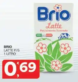 Sisa Brio latte p/s offerta