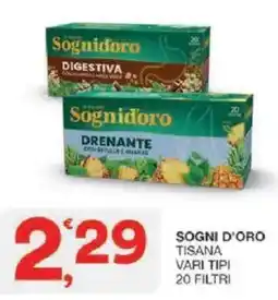 Sisa Sogni d'oro tisana offerta