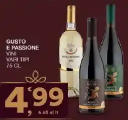 Sisa Gusto e passione vini offerta