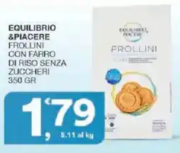 Sisa Equilibrio &piacere frollini con farro di riso senza zuccheri offerta
