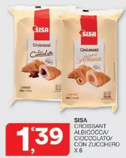 Sisa Sisa croissant albicocca/ cioccolato/ con zucchero offerta