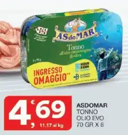 Sisa Asdomar tonno olio evo offerta