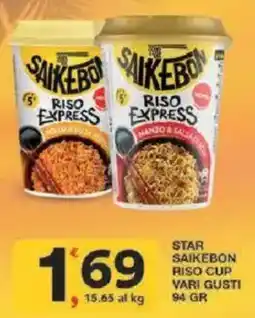 Sisa Star saikebon riso cup offerta