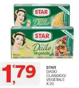 Sisa Star dado classico/ vegetale offerta