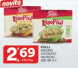 Sisa Polli risopiù leggero/ wurstel offerta