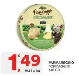 Sisa Parmareggio formaggini offerta