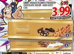 Il Genio Supermercato Lindt tavolette swiss premium chocolate offerta