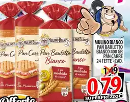 Il Genio Supermercato Mulino bianco pan bauletto bianco pan carre 24 fette offerta