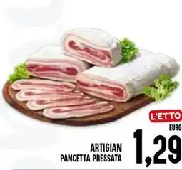 Al Discount Artigian pancetta pressata offerta