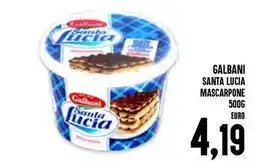 Al Discount Galbani santa lucia mascarpone offerta