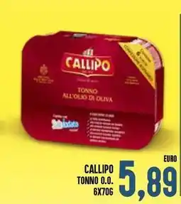 Al Discount Callipo tonno 0.0. offerta