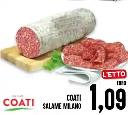 Al Discount Coati salame milano offerta