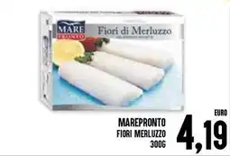 Al Discount Marepronto fiori merluzzo offerta