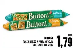 Al Discount Buitoni pasta brisee/pasta sfoglia rettangolare offerta
