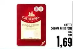 Al Discount Cattel cheddar rosso fette offerta