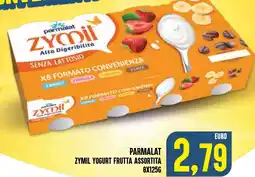 Al Discount Parmalat zymil yogurt frutta offerta