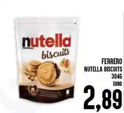 Al Discount Ferrero nutella biscuits offerta