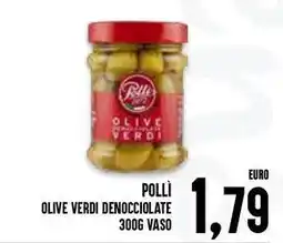 Al Discount Pollì olive verdi denocciolate offerta
